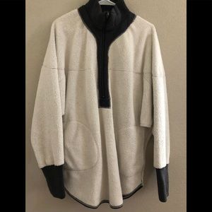 Free people reversible half zip